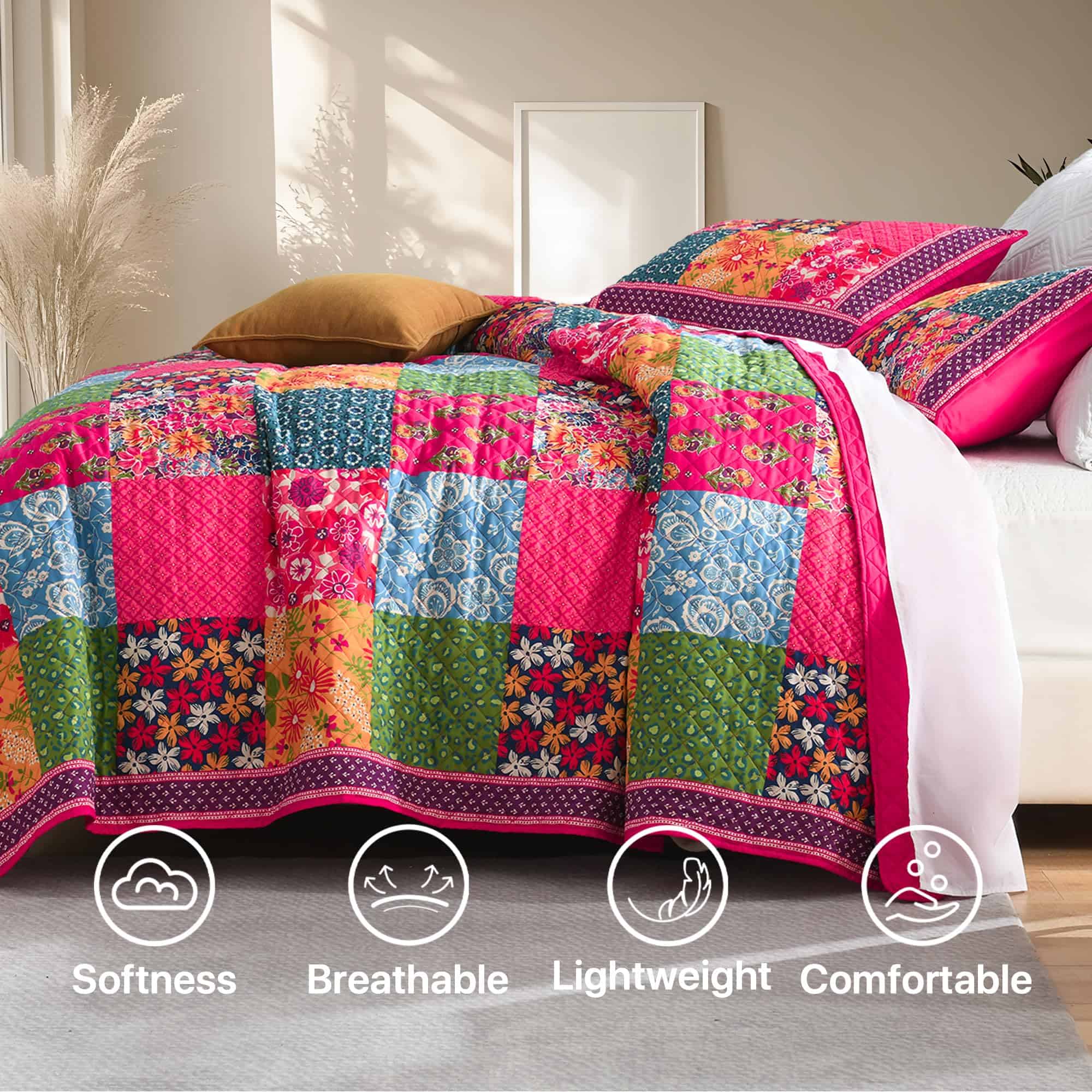 Juego de Edredón King Size TEXSTEAD - Set de Ropa de Cama - Imagen 4