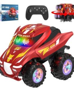 Coche de Control Remoto ITEFDTUTNE, Coche RC con Spray, Luz