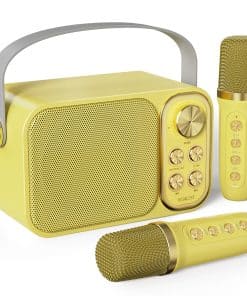 Máquina de Karaoke Mini BESCOST para -Amarillo