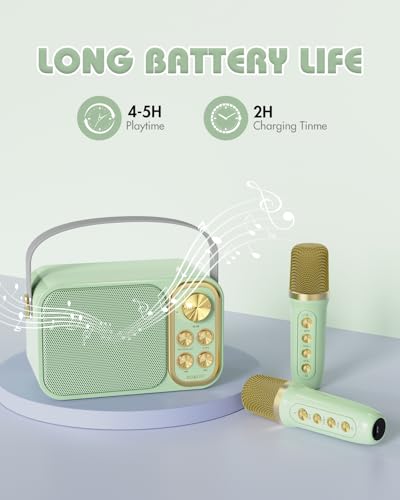 Máquina de Karaoke Mini BESCOST para -Green - Imagen 4