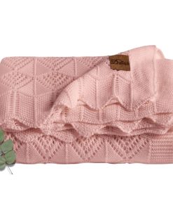 Manta de Lana Dalisa Premium - Suave, Transpirable, 50x60