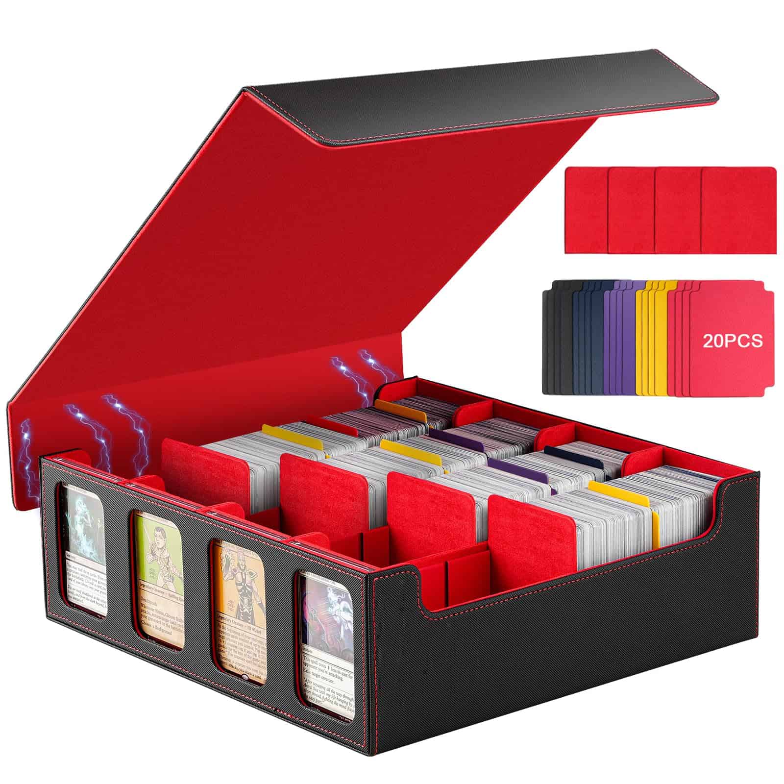 Caja para Mazo de MTG TiMOVO, Estuche magnético de