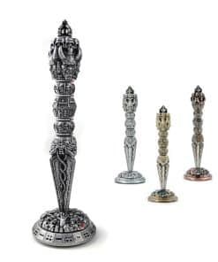 Conjunto de Dados Metálicos de Varita de Dados Giratorios