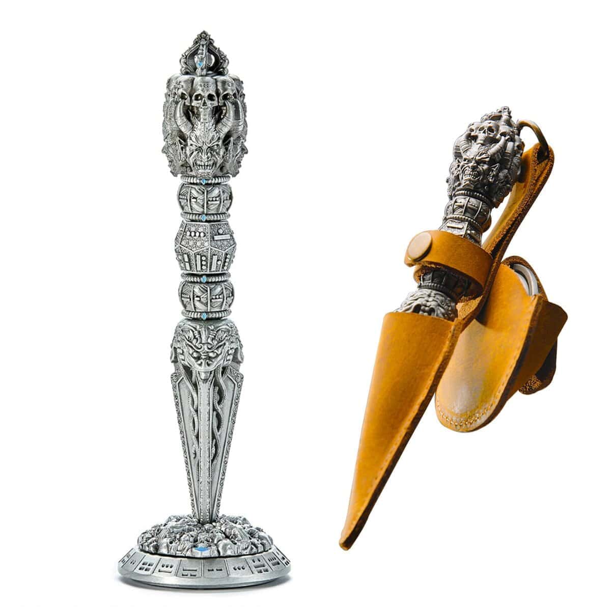 Conjunto de Dados de Metal con Varita Única, Dados