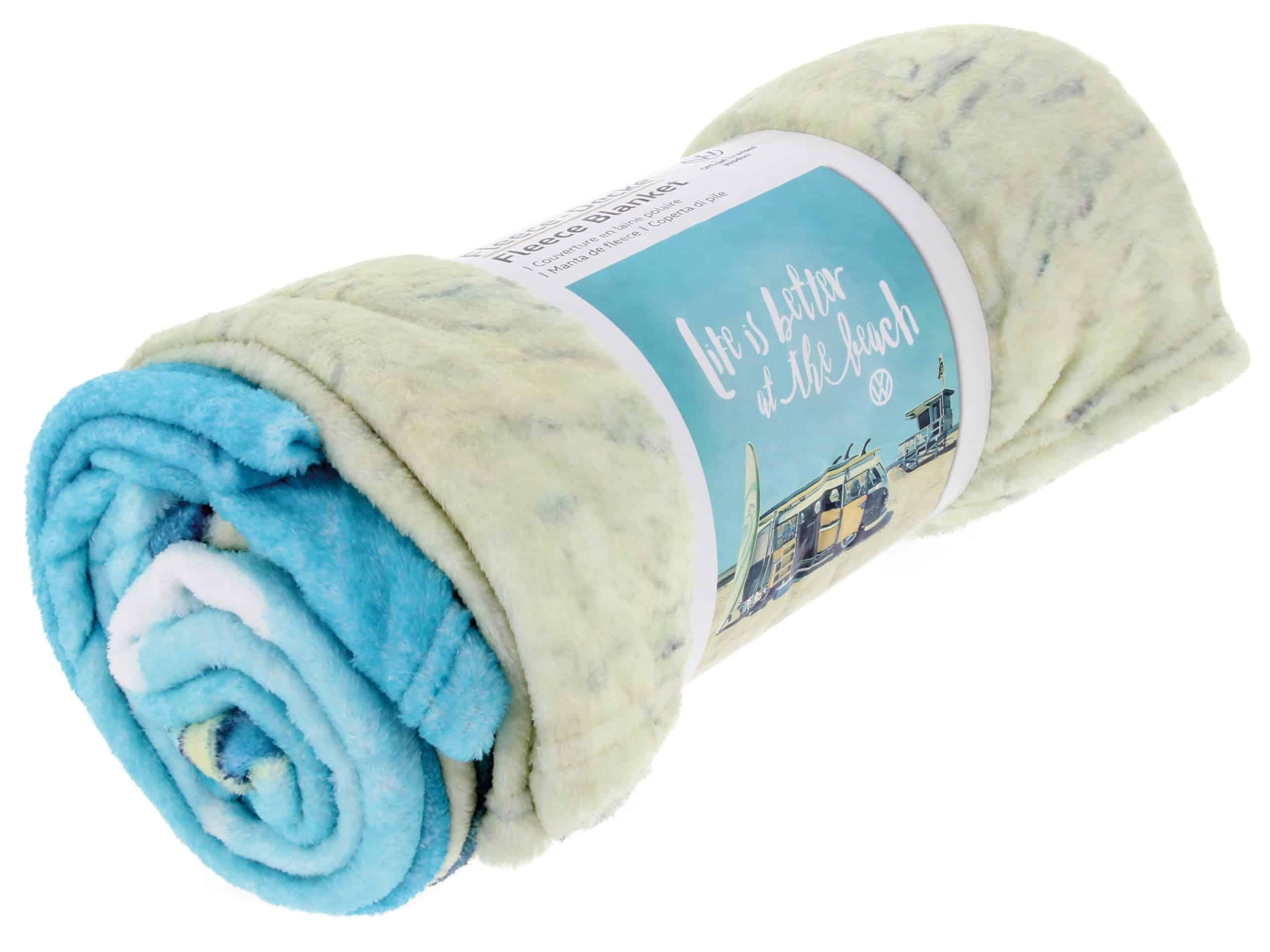 Manta de Felpa Suave BRISA VW Collection - Volkswagen T1 - Imagen 6