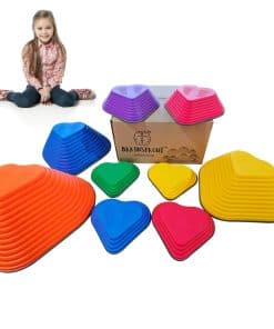 Piedras de equilibrio Brain Sprout para niños - 9 piezas,