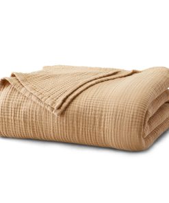 Manta de algodón 100% muselina tamaño king | Suave,