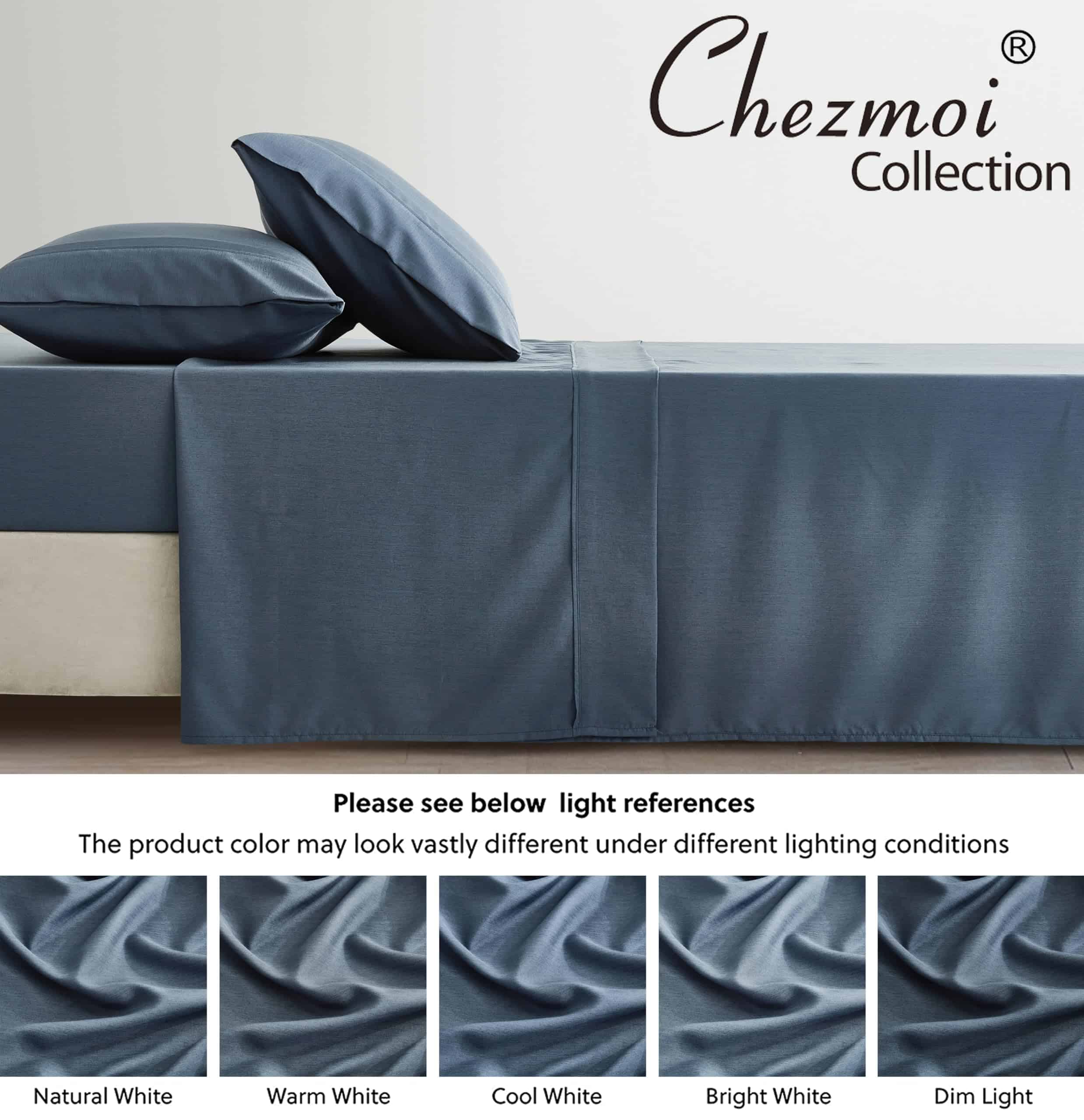 Juego de Sábanas King Chezmoi Collection Lavado de Piedra - Imagen 6