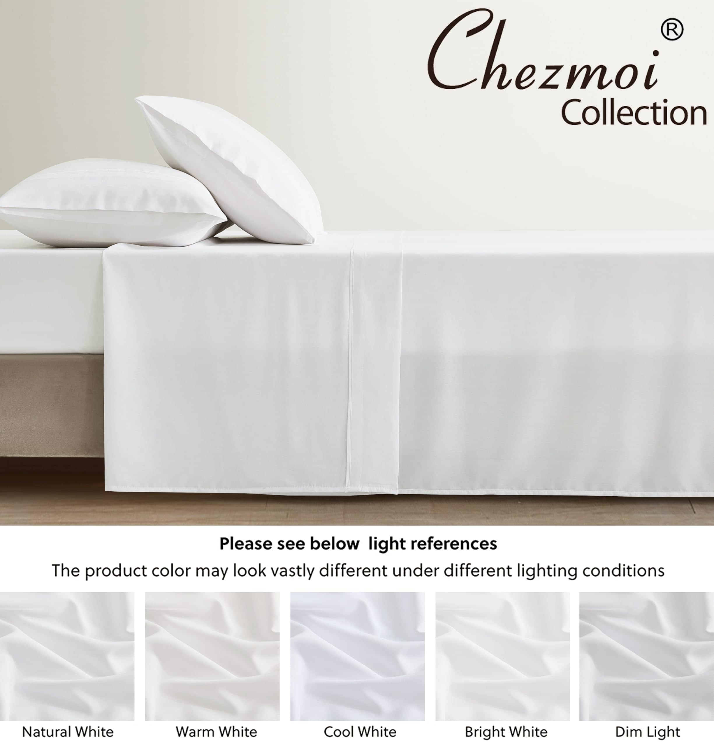 Juego De Sábanas California King De 4 Piezas Chezmoi - Imagen 6