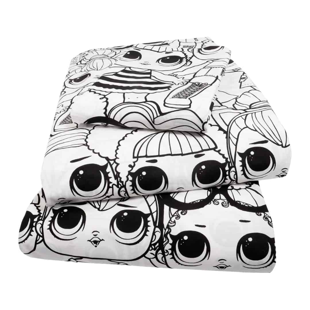 Juego de sábanas de lujo para niños Franco LOL Surprise