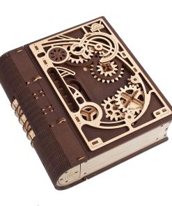 UGEARS Book of Secrets - Rompecabezas de caja 3D en madera