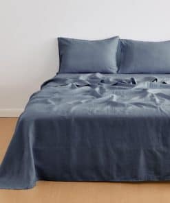 Juego de sábanas de lino europeo puro al 100% - Juego de 4