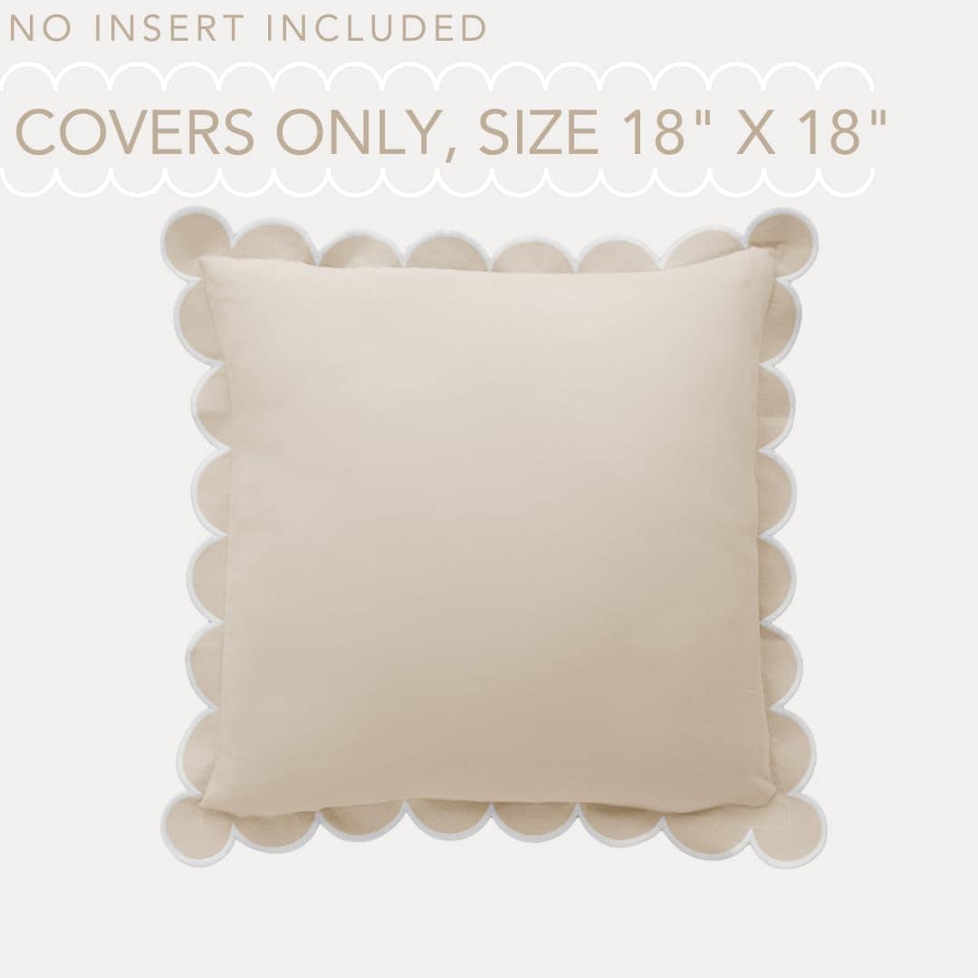 Funda de Cojín Con Volantes BEBE BASK - Juego de 2 - 18 x - Imagen 5