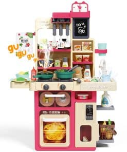 Cocina de Juguete para Niños 1-3 Años con Sonido y Luz -