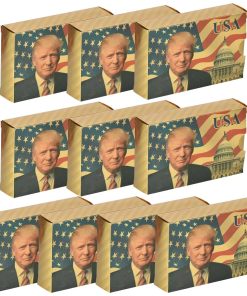 AINYROSE 10 Pack Cartas de Juego de Donald Trump - Cartas