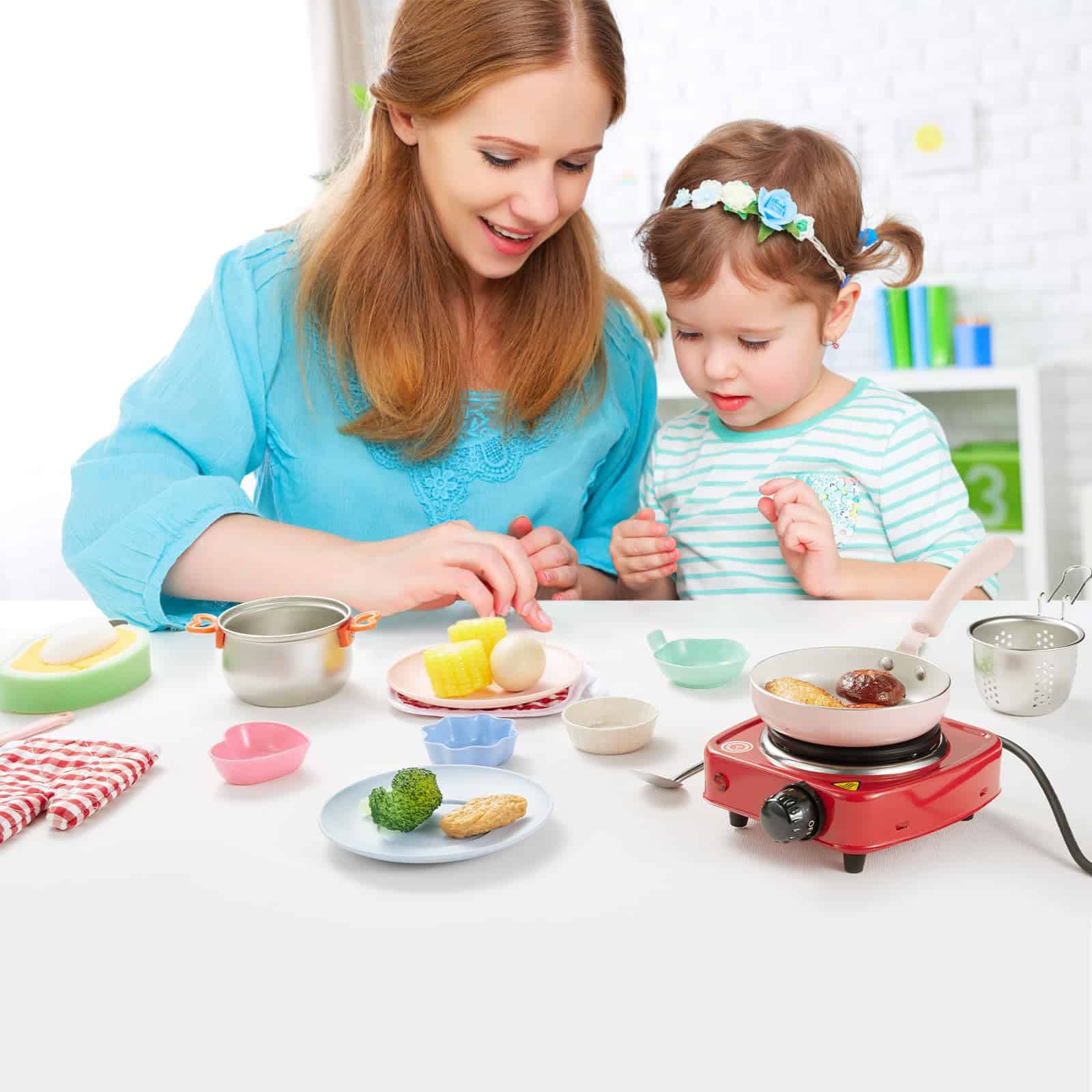 Set de Cocina para Juego de Rol 22 Piezas para Niños - Imagen 5