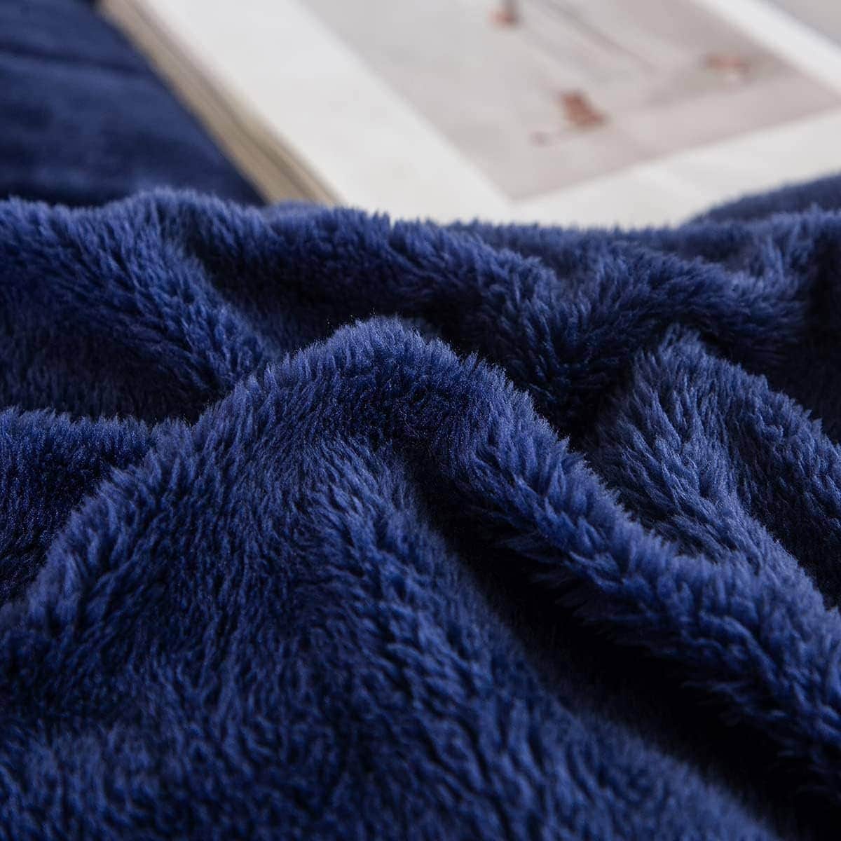 Juego de Funda Nórdica de Terciopelo Peludo de Lujo, Juego - Imagen 5