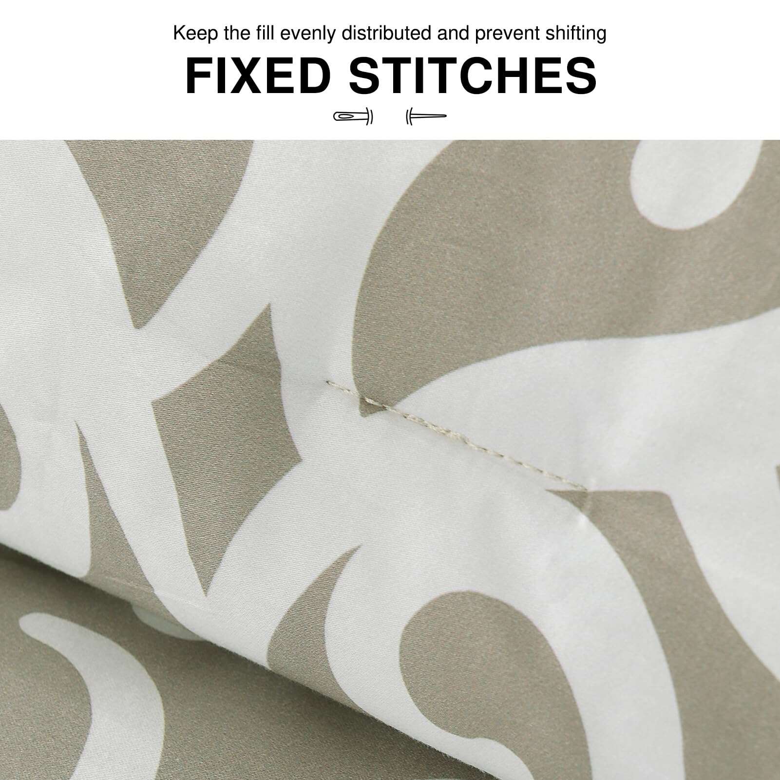 DDUOXIN Juego de Edredón Queen - Juego de Ropa de Cama de - Imagen 6