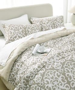 DDUOXIN Juego de Edredón Queen - Juego de Ropa de Cama de