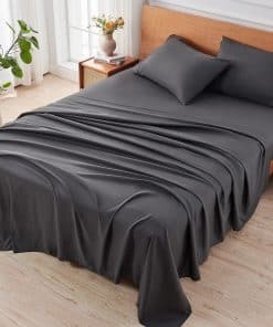 Juego de Sábanas Cibhlea King Size 4 Piezas, Sábanas de