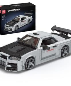 Kit de bloques de construcción de automóvil de carreras