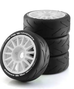 Llantas y Ruedas de Coche 1/8 RC en Carretera 17mm Hex