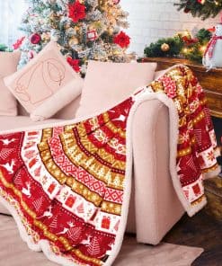 Mantas y Cubrecamas Navideños, Manta Decorativa Navideña