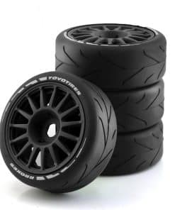 Llantas y Ruedas de Coche de Rally RC 1/8 17mm Hex 103mm
