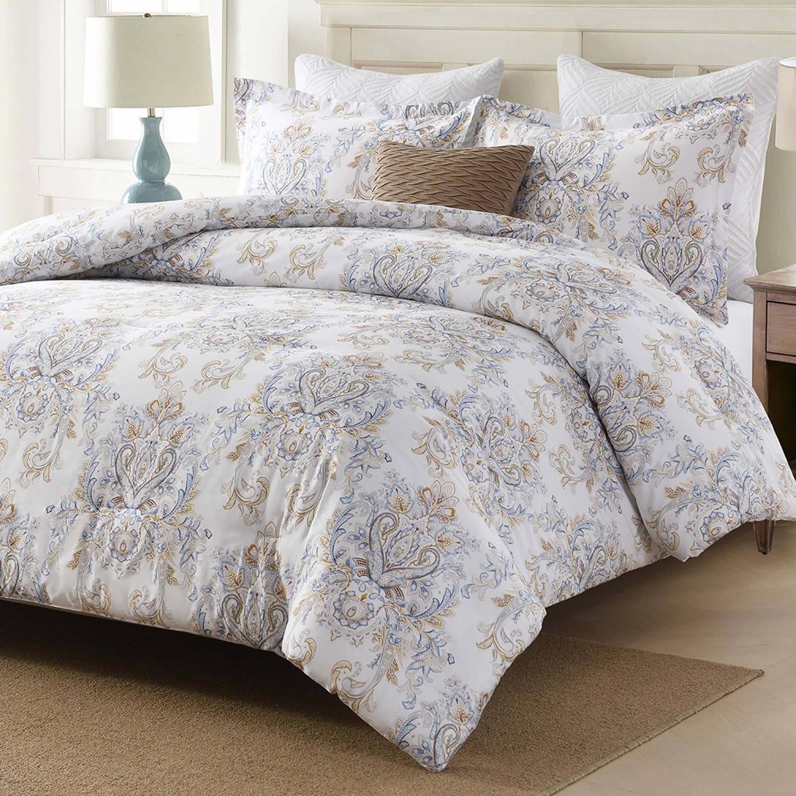 Juego de Edredón SahSahCasa Tamaño King, Set de Edredón - Imagen 4