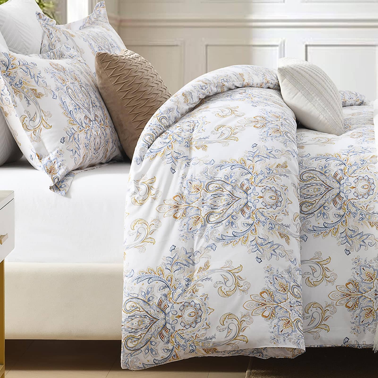 Juego de Edredón SahSahCasa Tamaño King, Set de Edredón - Imagen 5