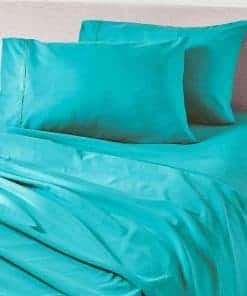 Juego de sábanas PeachSkinSheets Tiki -Tiki Turquesa