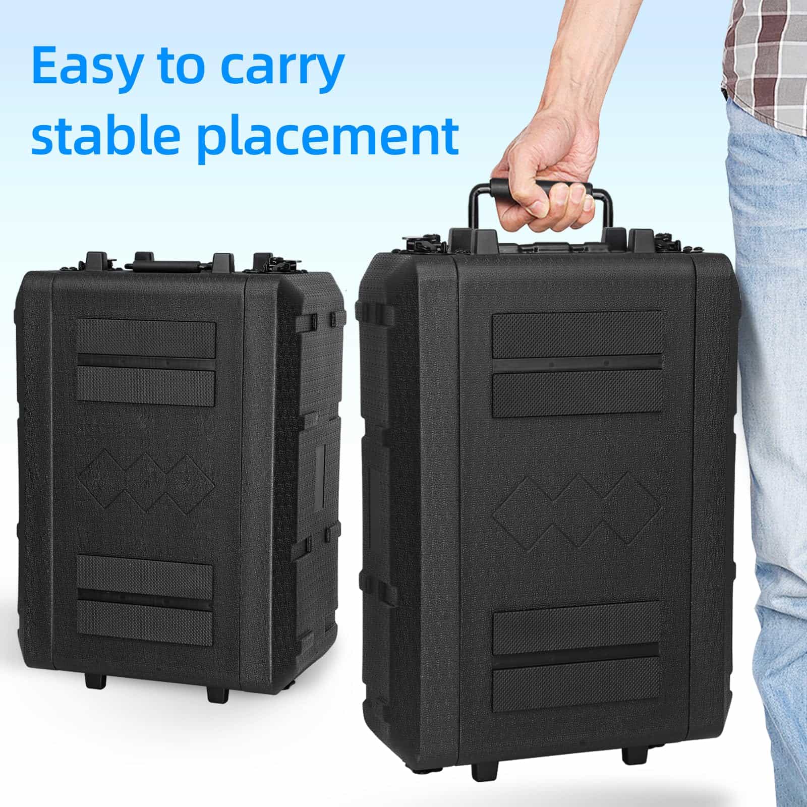 Estuche de Rack ECGOIOE 4U de 12" de profundidad, caso de - Imagen 6