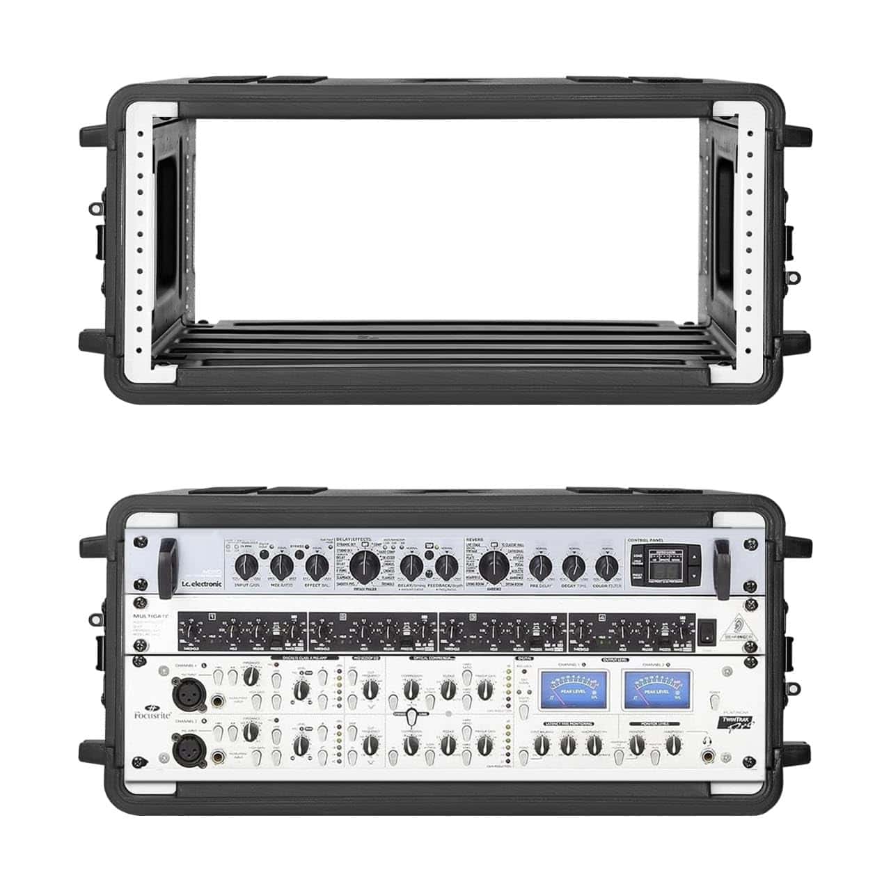 Estuche de Rack ECGOIOE 4U de 17" de Profundidad, Maletín - Imagen 6