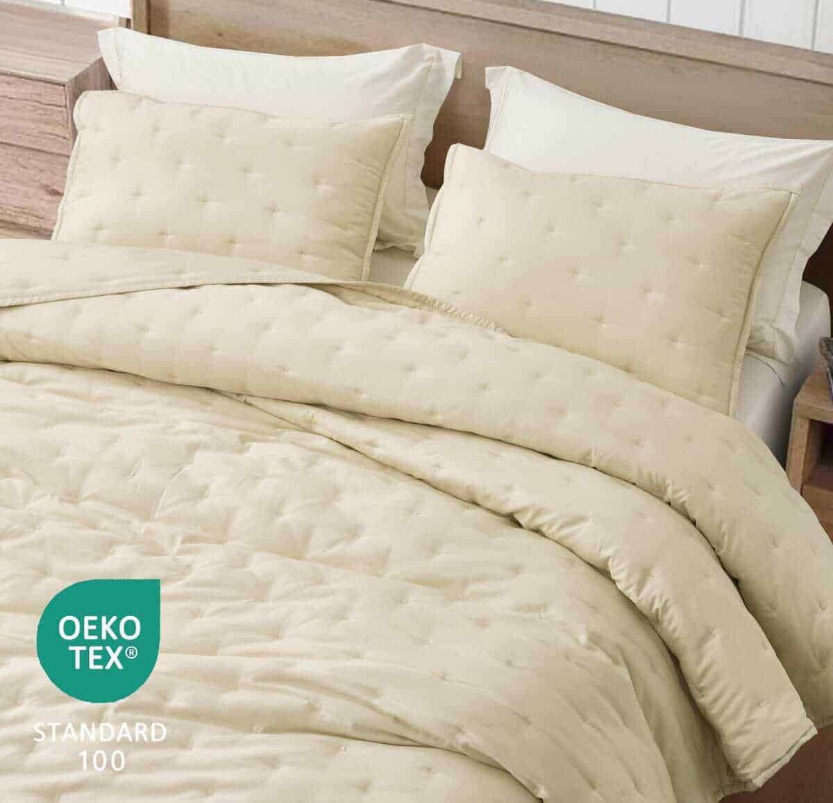 Conjunto de Edredón Chezmoi Collection Glen de 3 Piezas con - Imagen 4