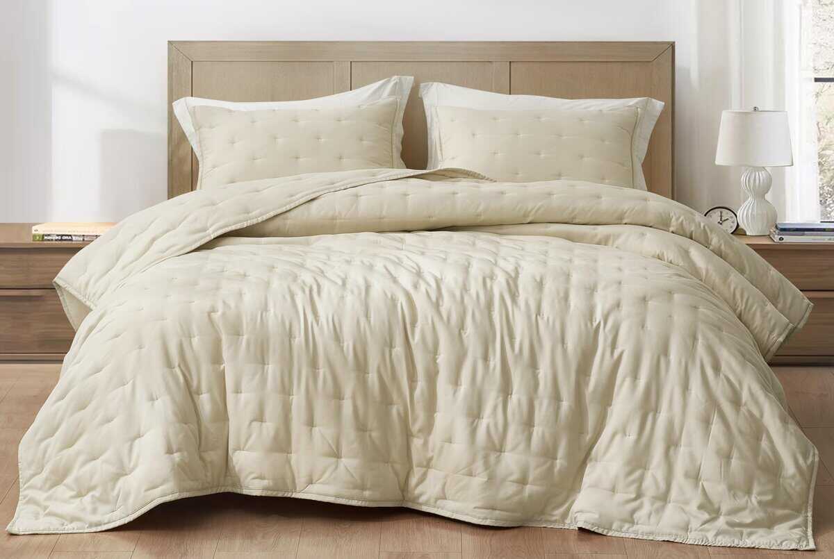 Conjunto de Edredón Chezmoi Collection Glen de 3 Piezas con