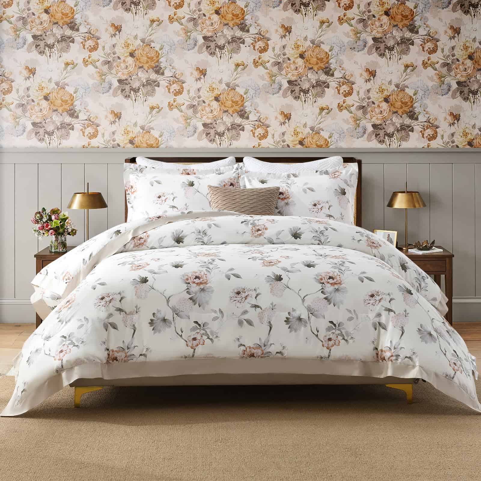 Juego de Edredón Queen Size PANGUSHAN, Edredón de Algodón - Imagen 3