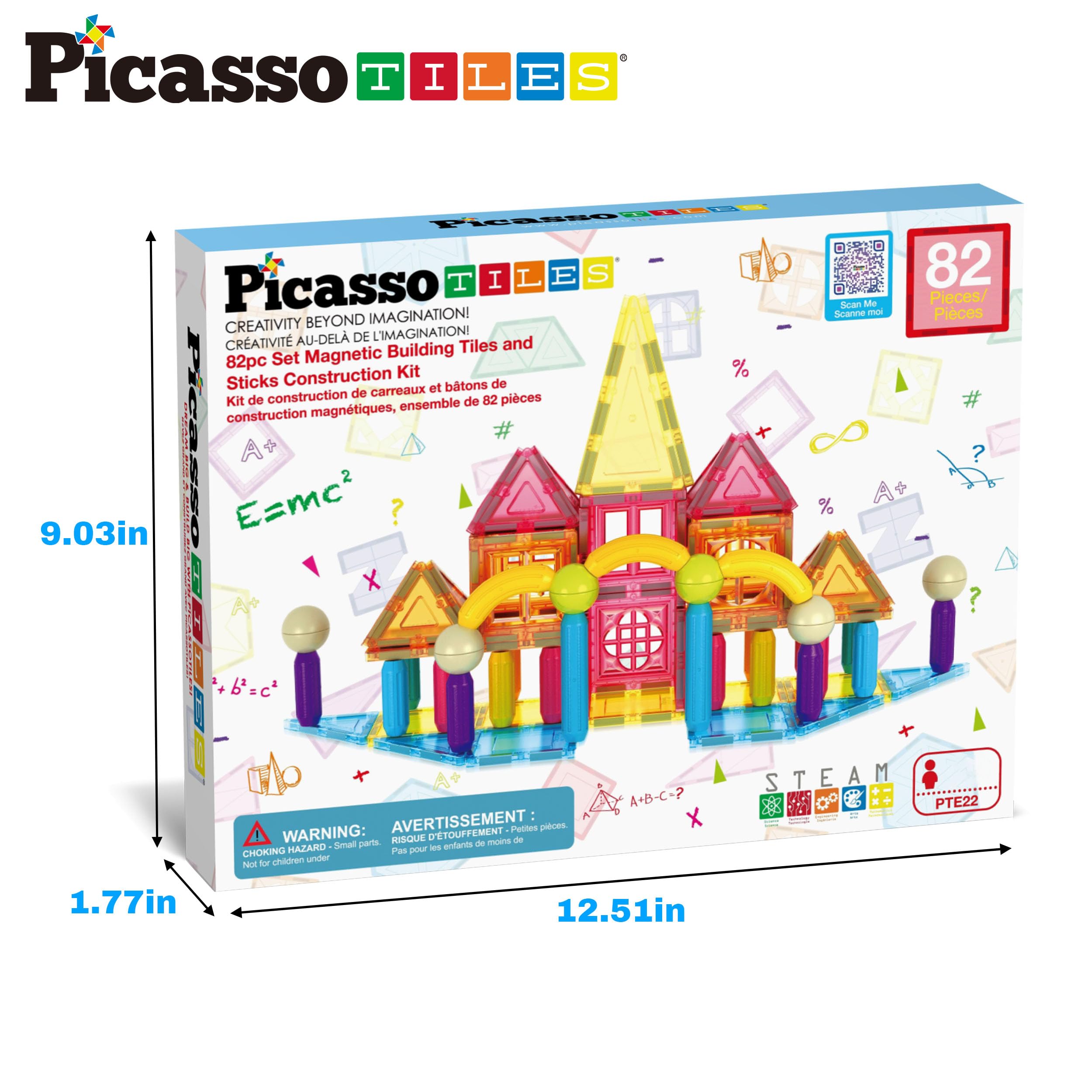 Set de Construcción de Bloques Magnéticos PicassoTiles de - Imagen 8