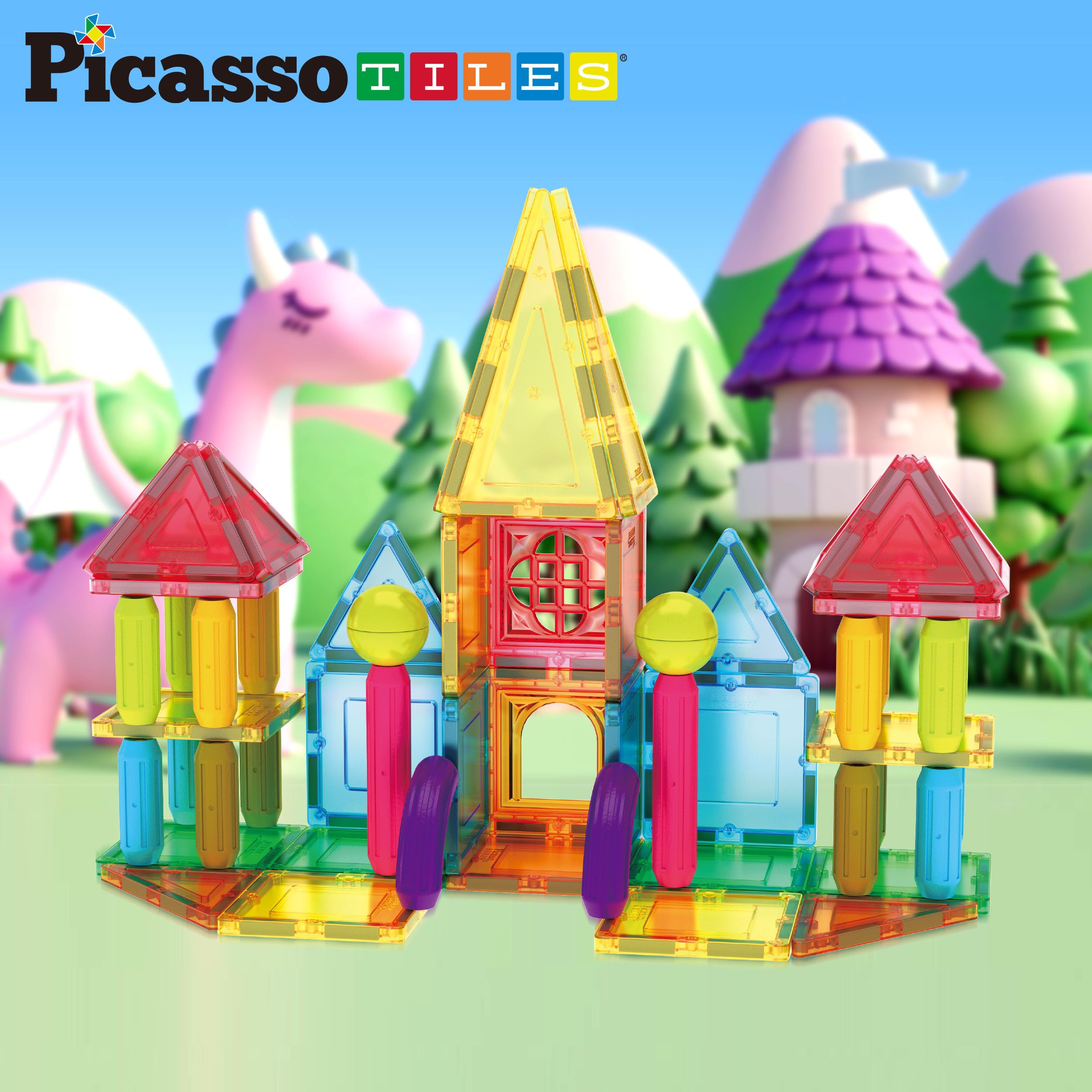 Set de Construcción de Bloques Magnéticos PicassoTiles de - Imagen 5