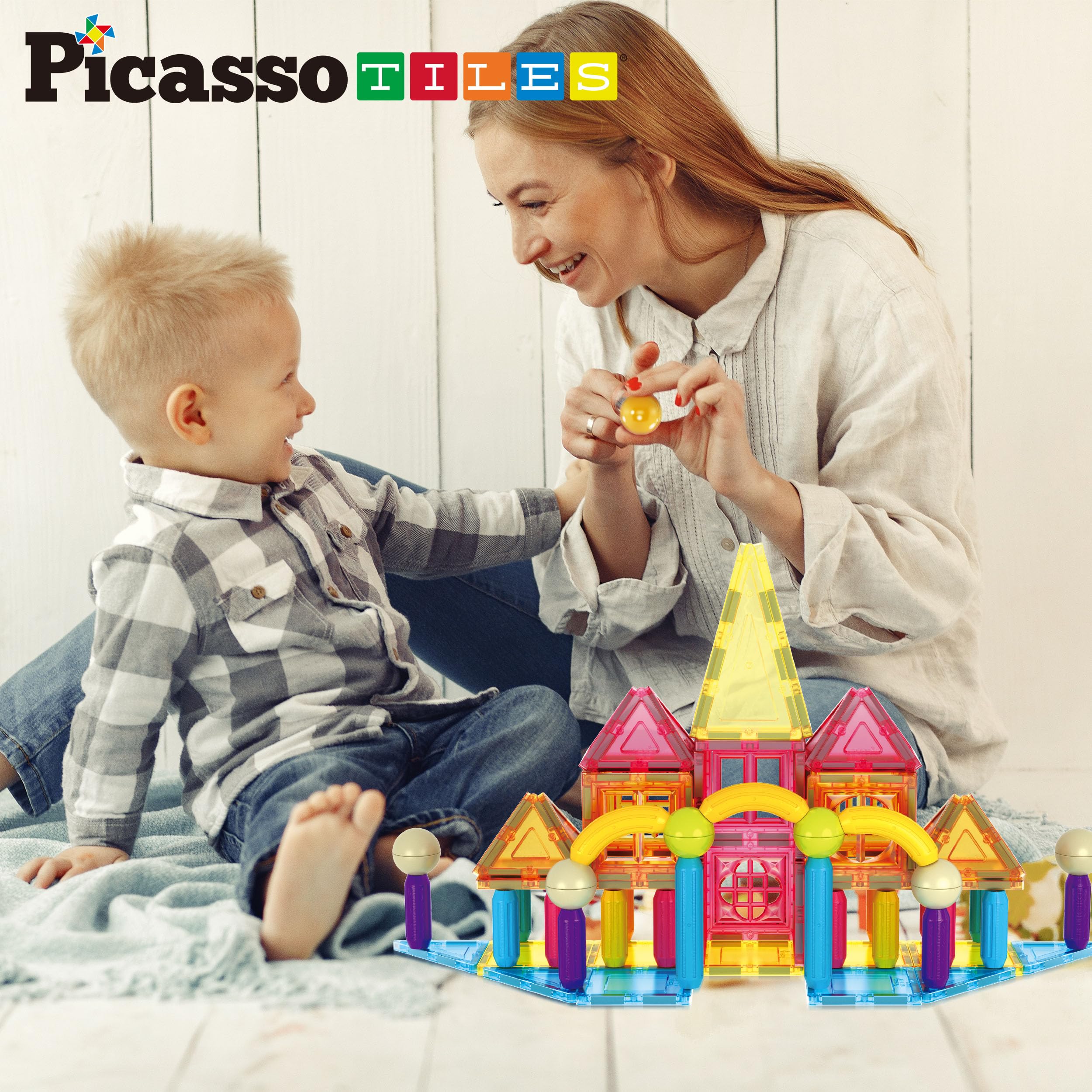 Set de Construcción de Bloques Magnéticos PicassoTiles de - Imagen 6