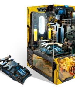 Kit ITEFDTUTNE para adultos Mini Casa de Libros, DIY