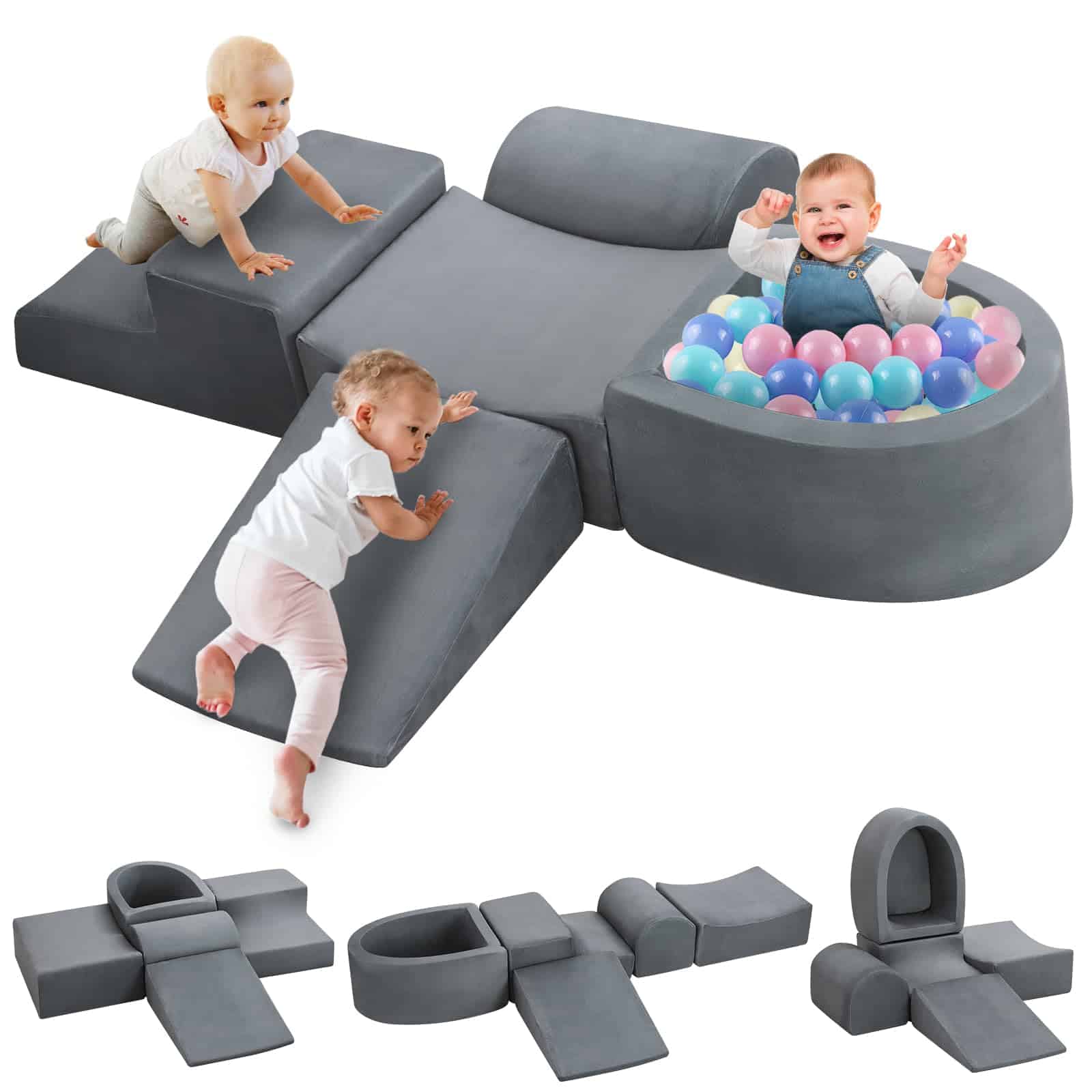 Juguetes de Escalada Suave para Niños Pequeños Olasme, 5