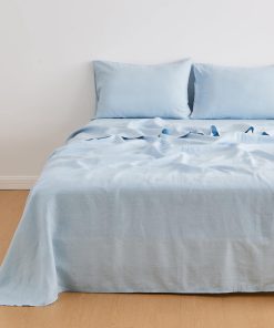 Juego de sábanas de lino puro europeo - 4 piezas - Tamaño