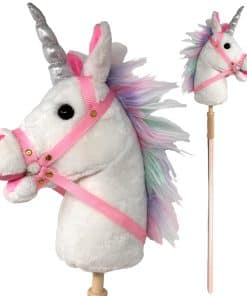 Caballito de Palo | Juguete de Caballo de Peluche Hecho a