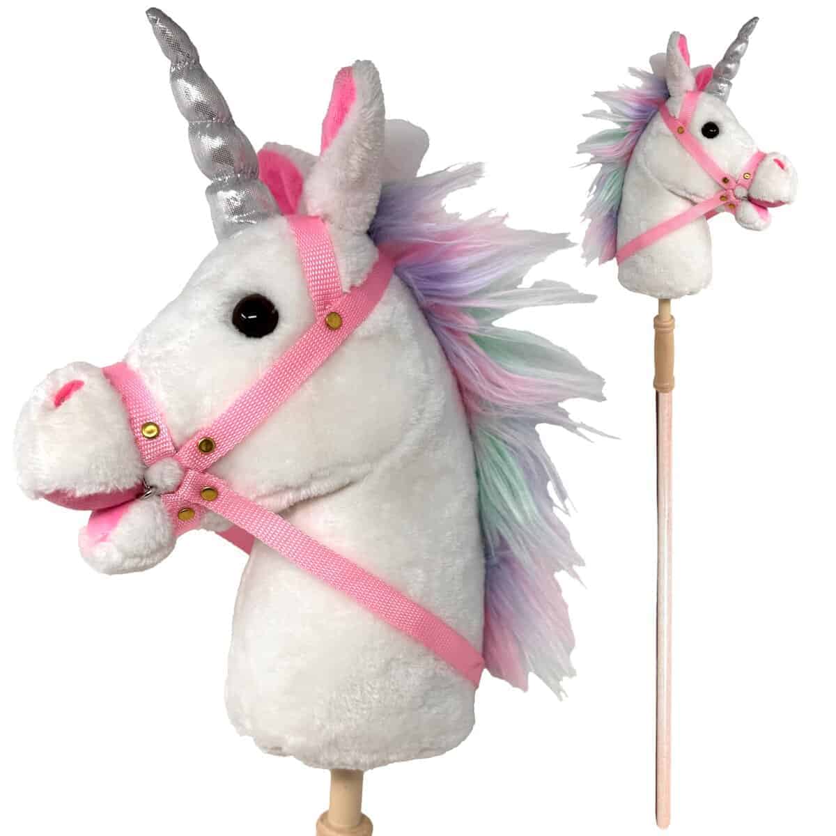 Caballito de Palo | Juguete de Caballo de Peluche Hecho a