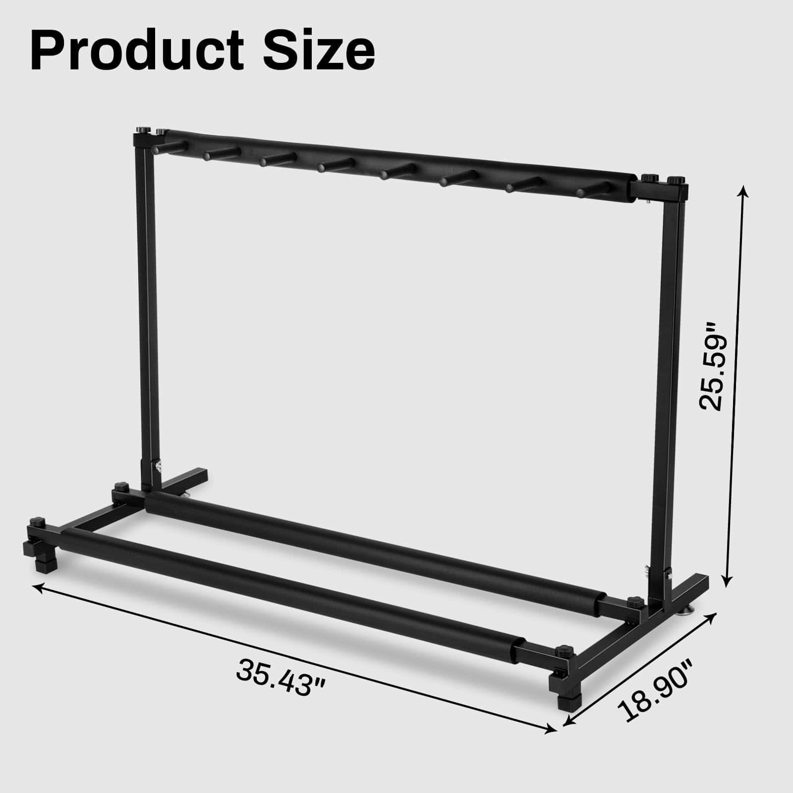 AODSK 7 Multi Soporte para Guitarra con Diseño Plegable, - Imagen 4