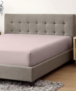 Sábana Ajustable de Poli Algodón Sateen Queen Size