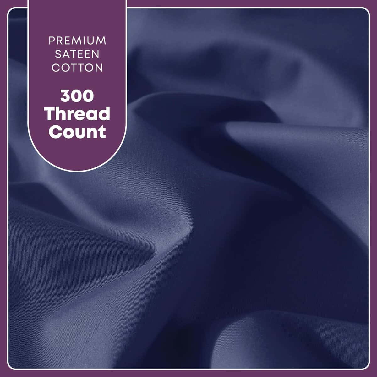 Sábana Ajustable CirclesHome tamaño Queen de Poliéster y - Imagen 4