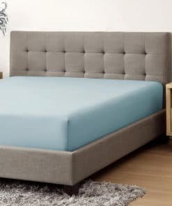 Sábana Ajustable CirclesHome Tamaño King de Poli Algodón