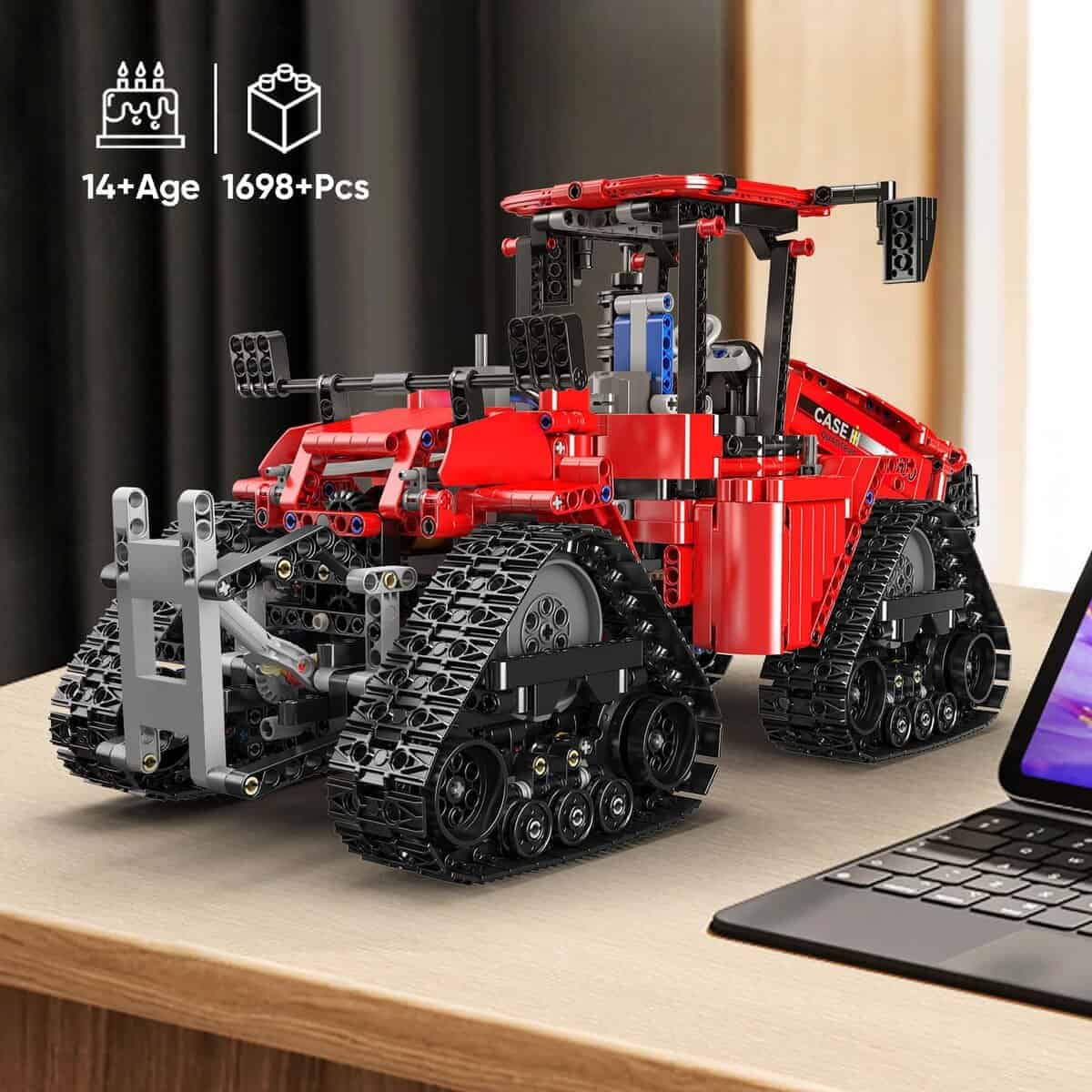 Mould King Tractor de Orugas Juguete de Construcción, 1698 - Imagen 7