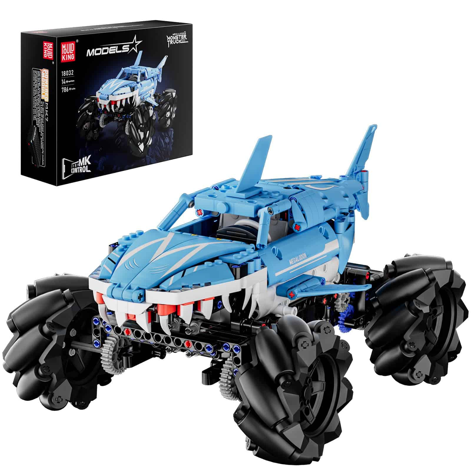 Mould King Building Sets Shark Remote Control Truck Car